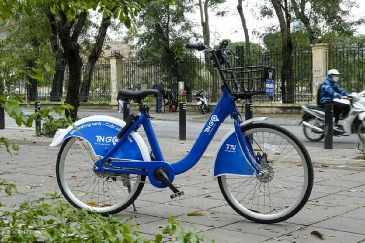 ハノイの公共自転車サービス、テト前の試行が決定