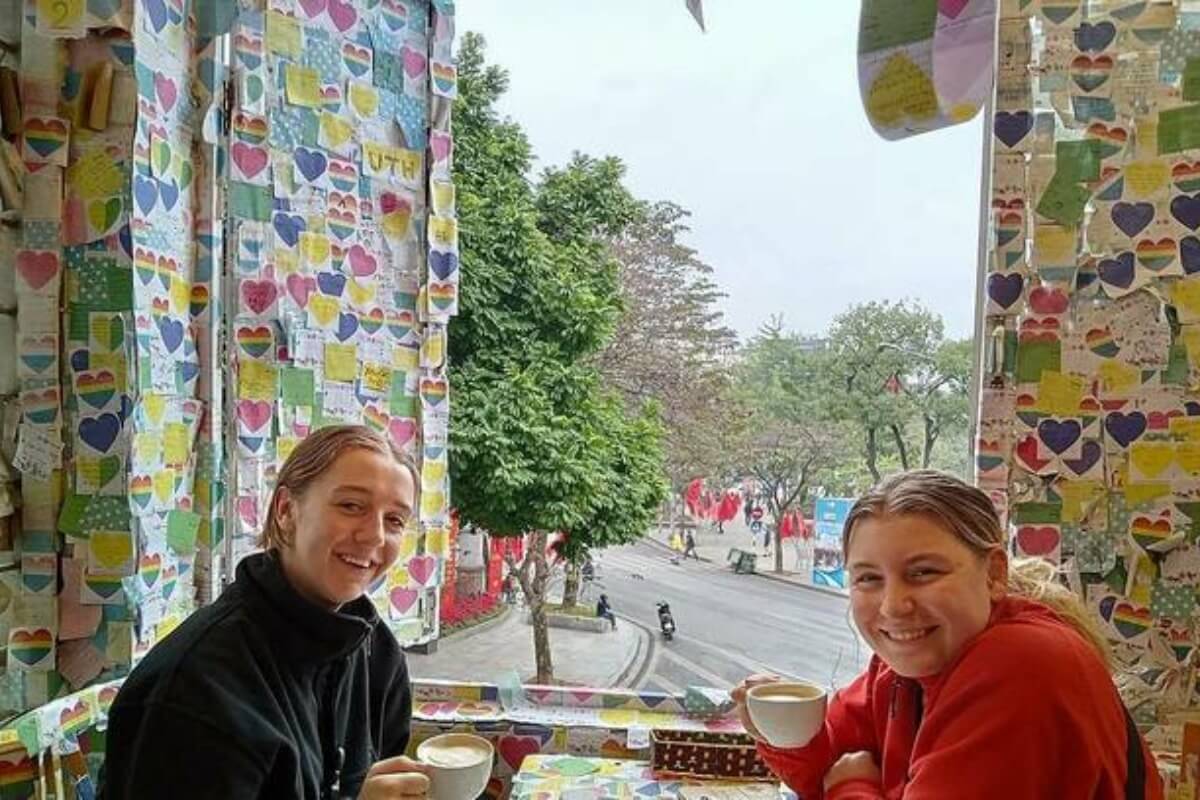 ハノイのカフェ、世界で最も風変わりなコーヒーショップに選出