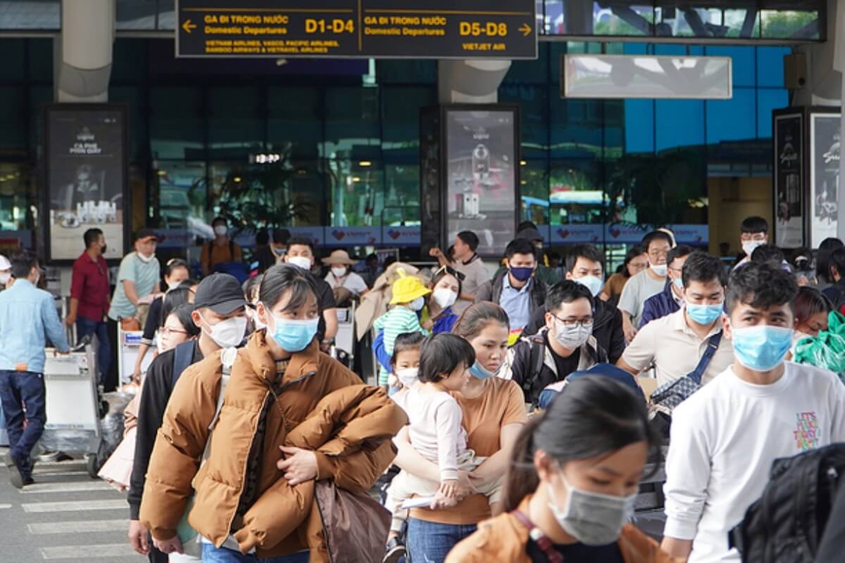 タンソンニャット国際空港、単日旅客数が過去最高を更新