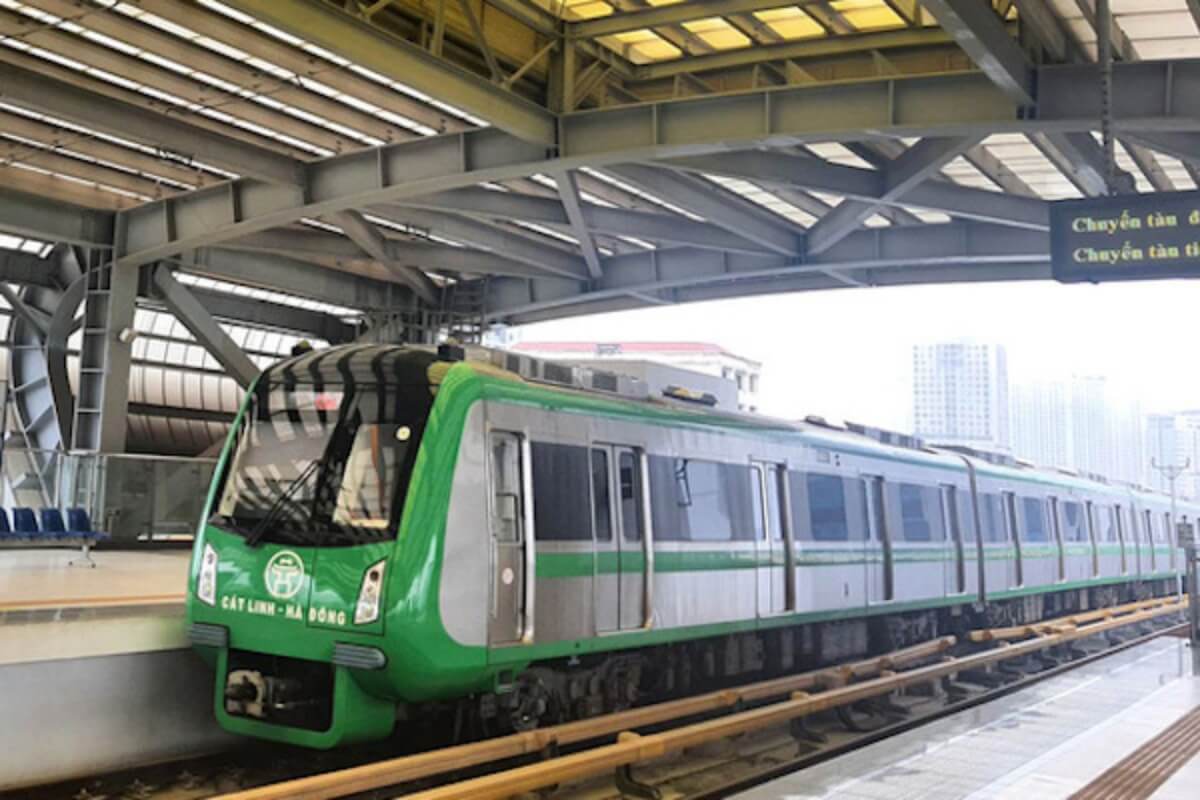 ハノイのメトロ2A号線、技術的な問題で1時間運行停止
