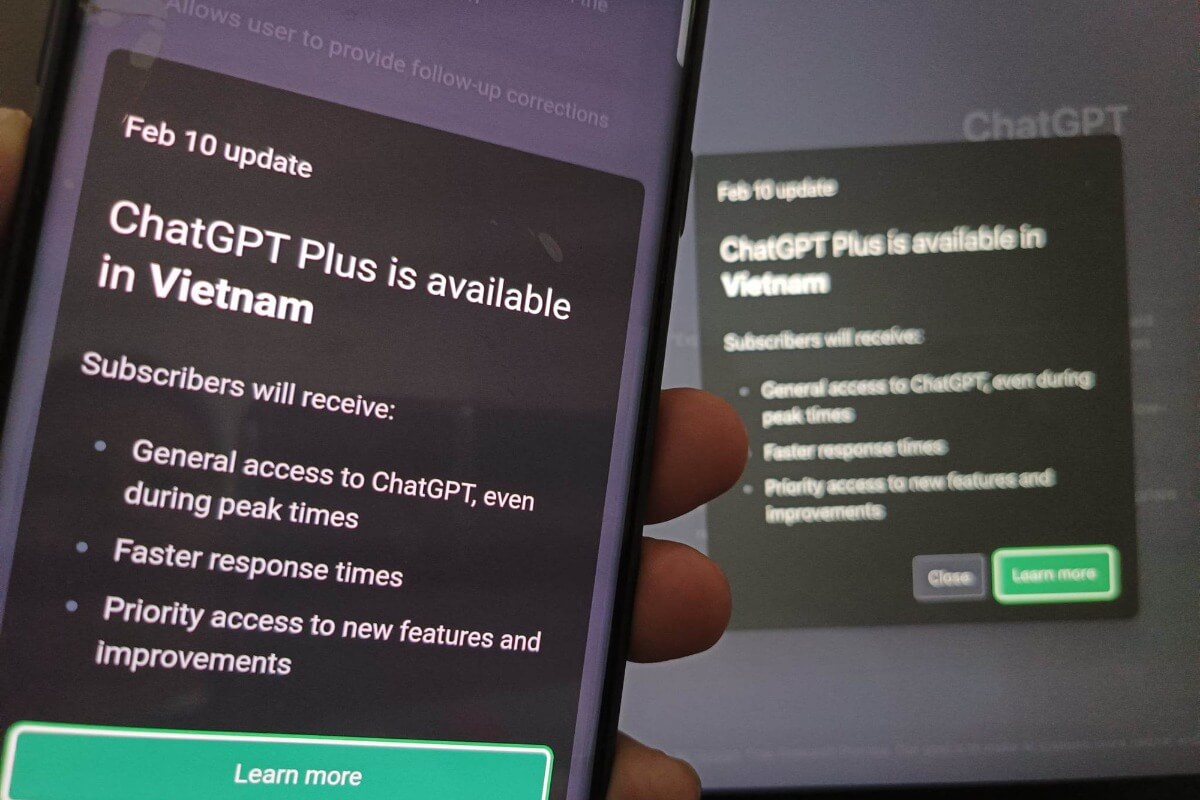 AIチャットボットのChatGPT、ベトナムでの利用が可能に