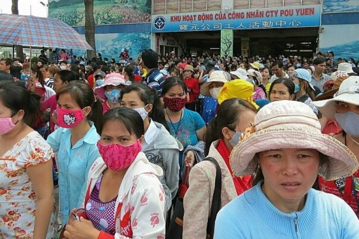 ナイキのサプライヤー、ホーチミンで労働者2000人を解雇