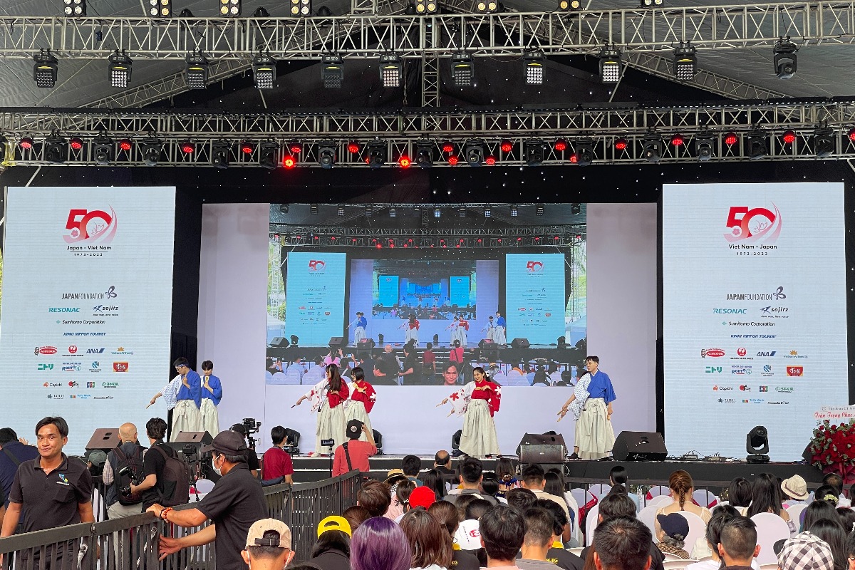 国交樹立50周年記念のジャパンフェス、ホーチミンで開催