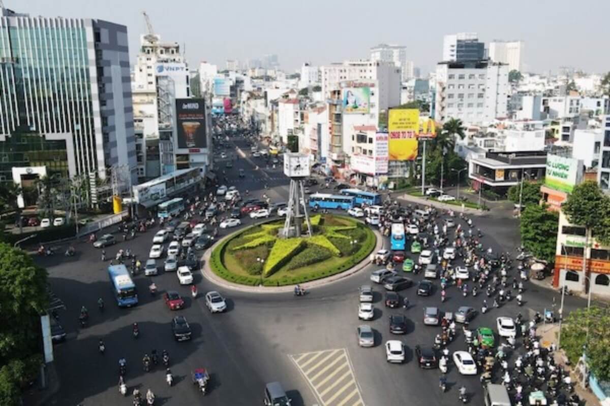 ホーチミン市中心部のロータリー、撤去案が浮上
