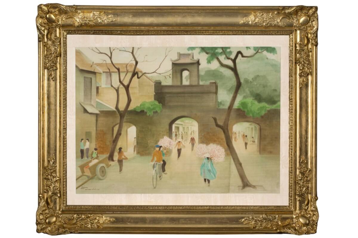 フランスのオークション、ベトナム絵画が約1500万円で落札