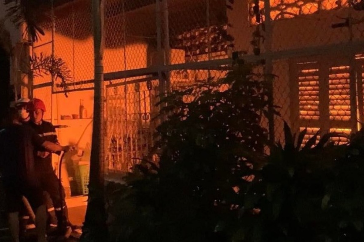 ホーチミン市ビンタイン区で住宅火災、2人が死亡