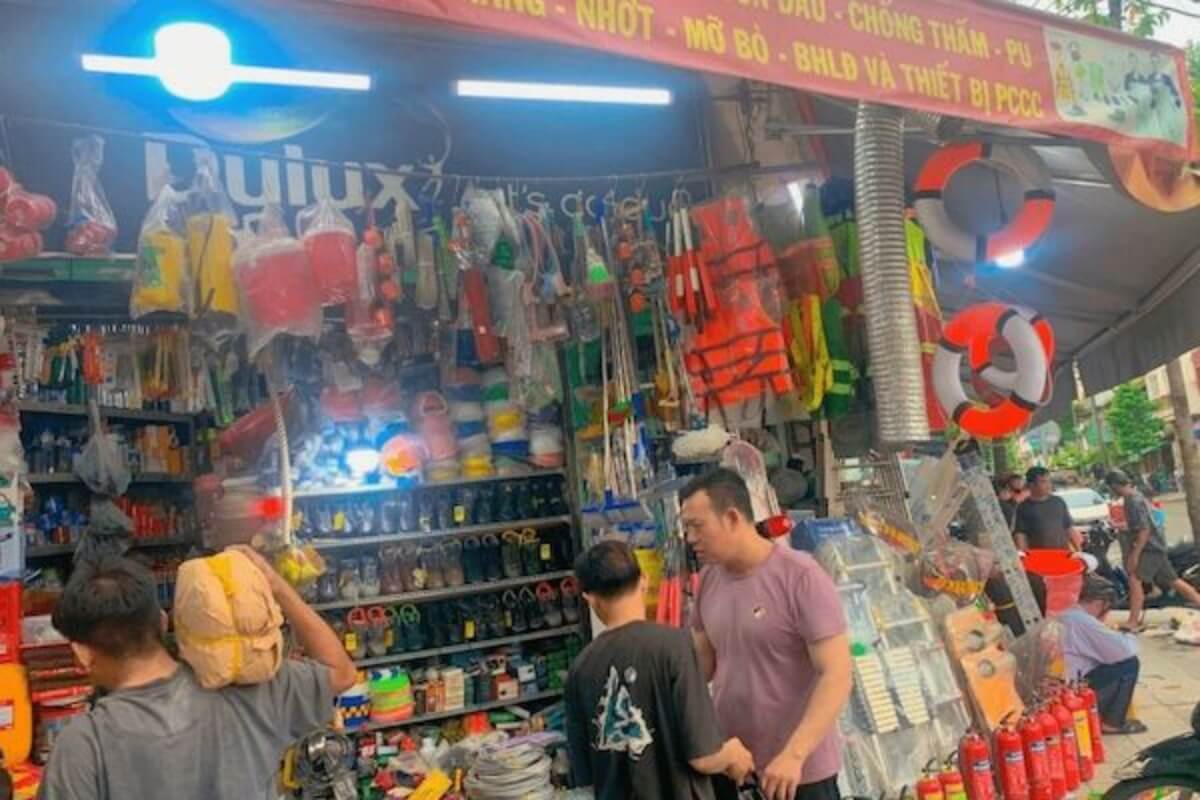 ハノイでの火災後、ホーチミンの防火設備販売が急増