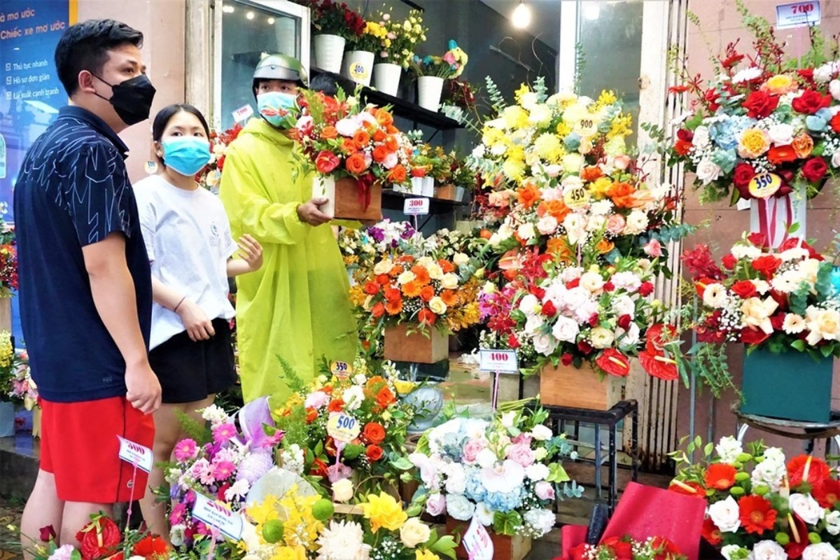 ベトナム女性の日に花が売れない、前年より50％減少
