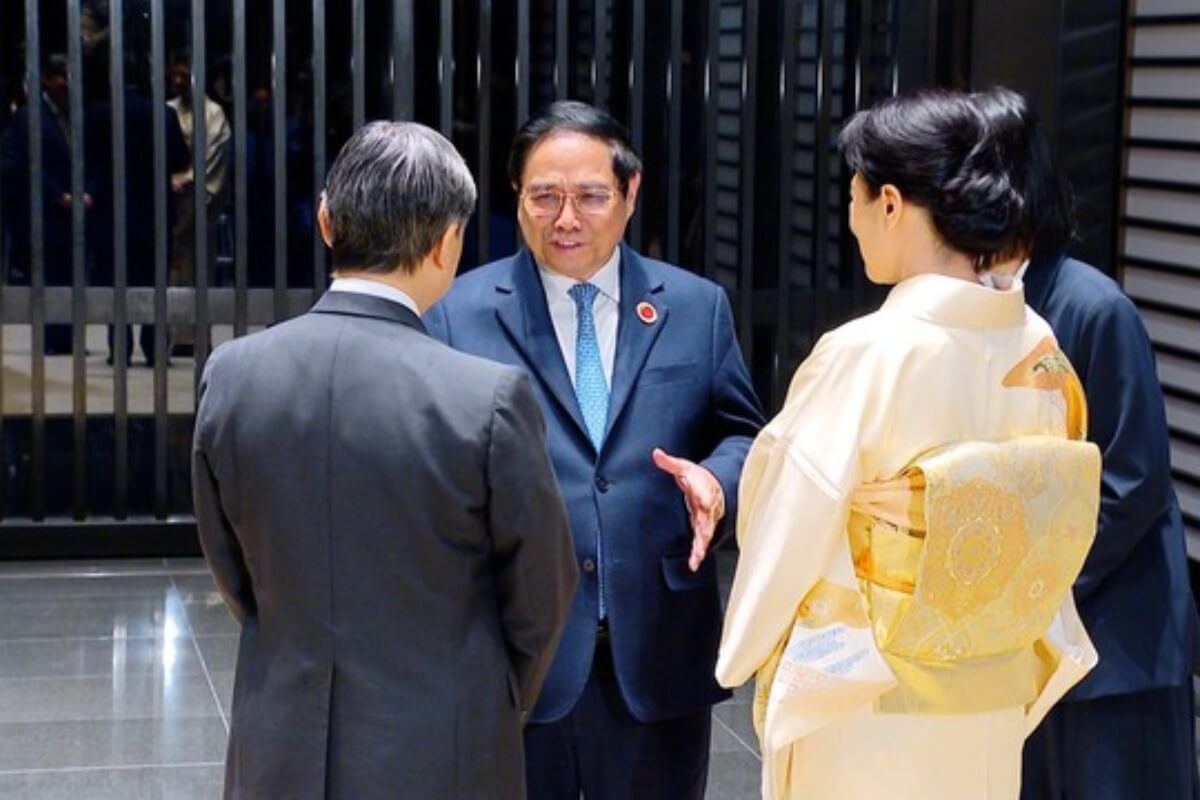 ベトナムのチン首相、天皇皇后両陛下に謁見