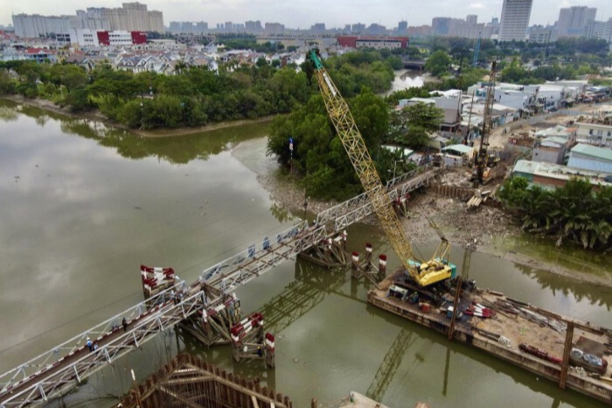 ホーチミン南部のラックディア橋、約50年の役割を終えて解体へ