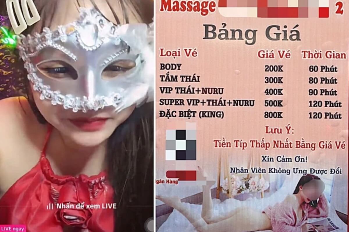 性的マッサージのライブストリーム、TikTokで氾濫