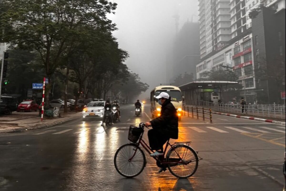 ハノイの大気汚染、世界トップに