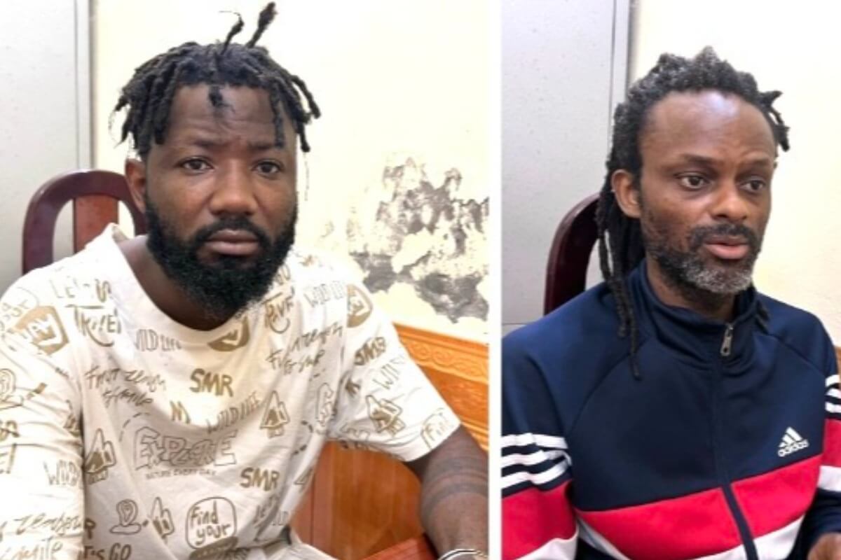 ハノイのリベリア人、偽金詐欺で逮捕