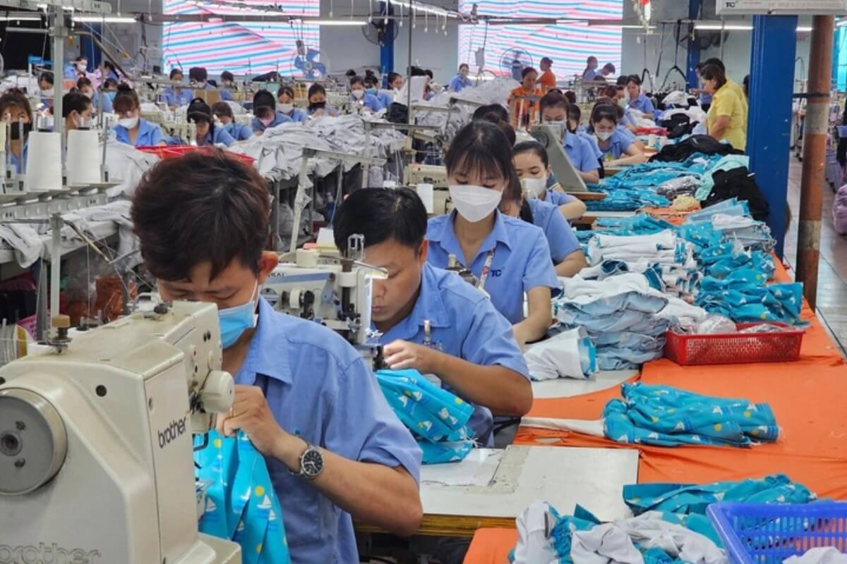 ホーチミンの繊維企業、豊富な受注で再び大幅増益