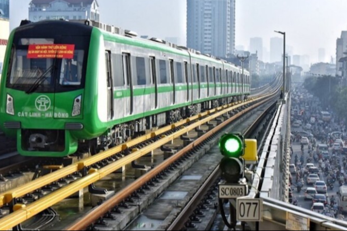 ハノイの都市鉄道計画、30年までに約100km