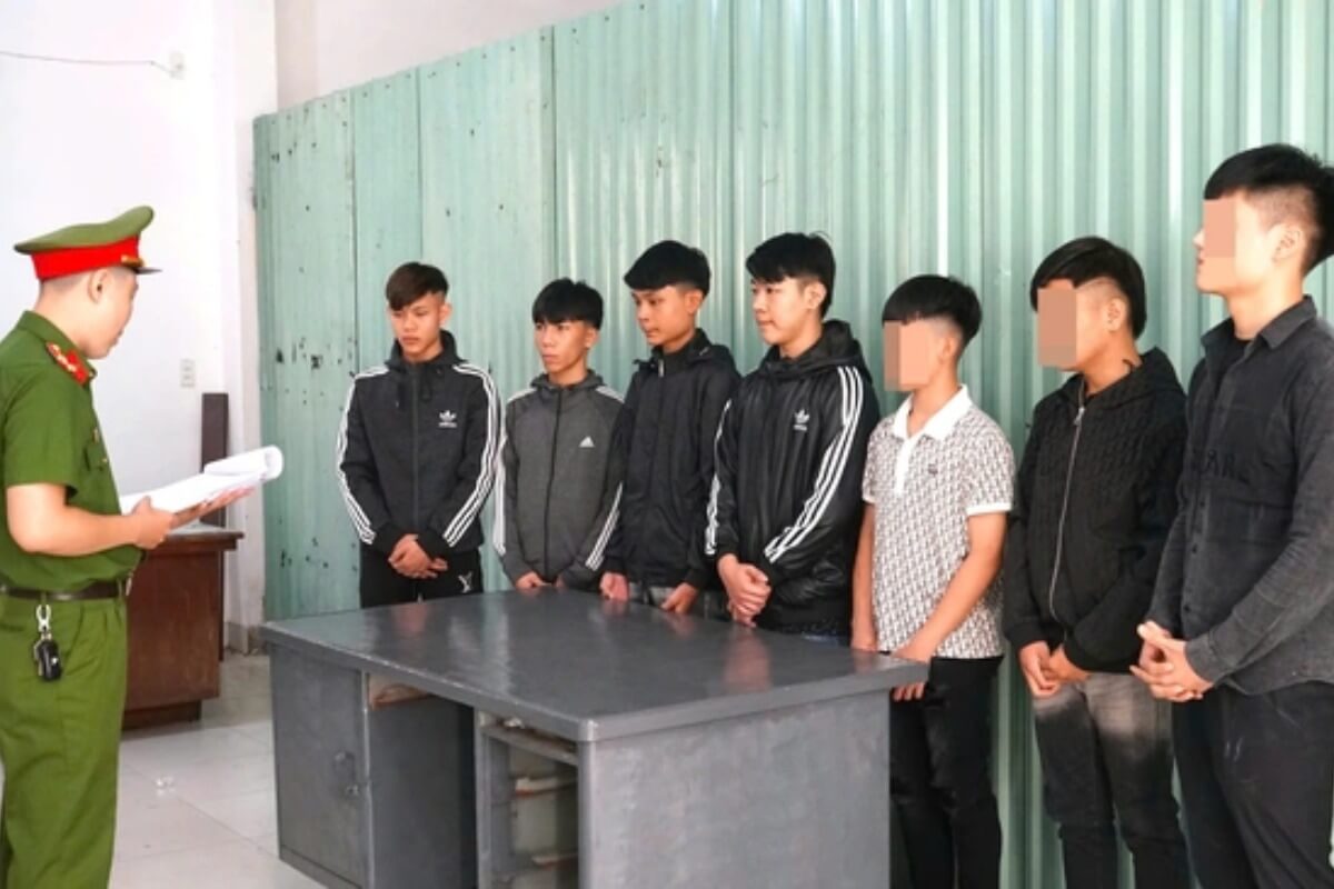 ダナンでの人違い刺傷事件、若者4人を起訴