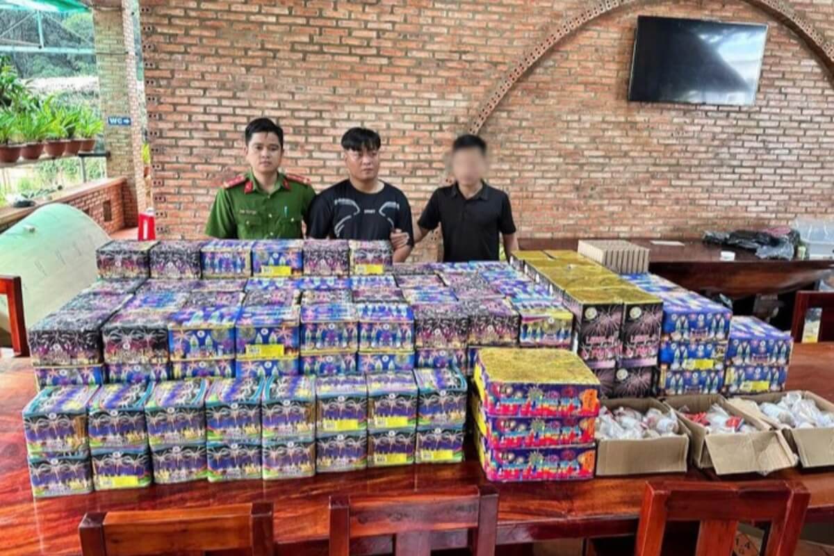 1トン超の爆竹を密売、犯人はSNSを通じて販売