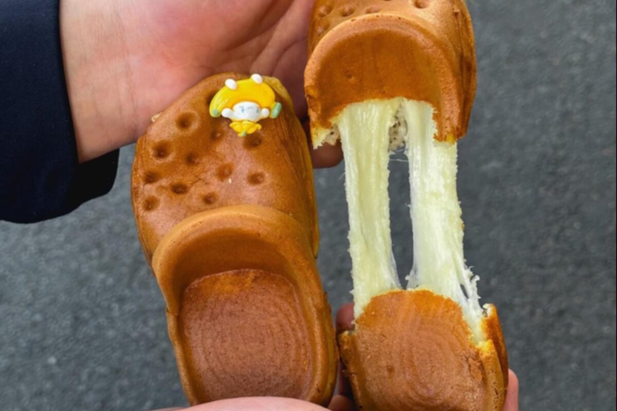 ホーチミンの新トレンド、食べるサンダル