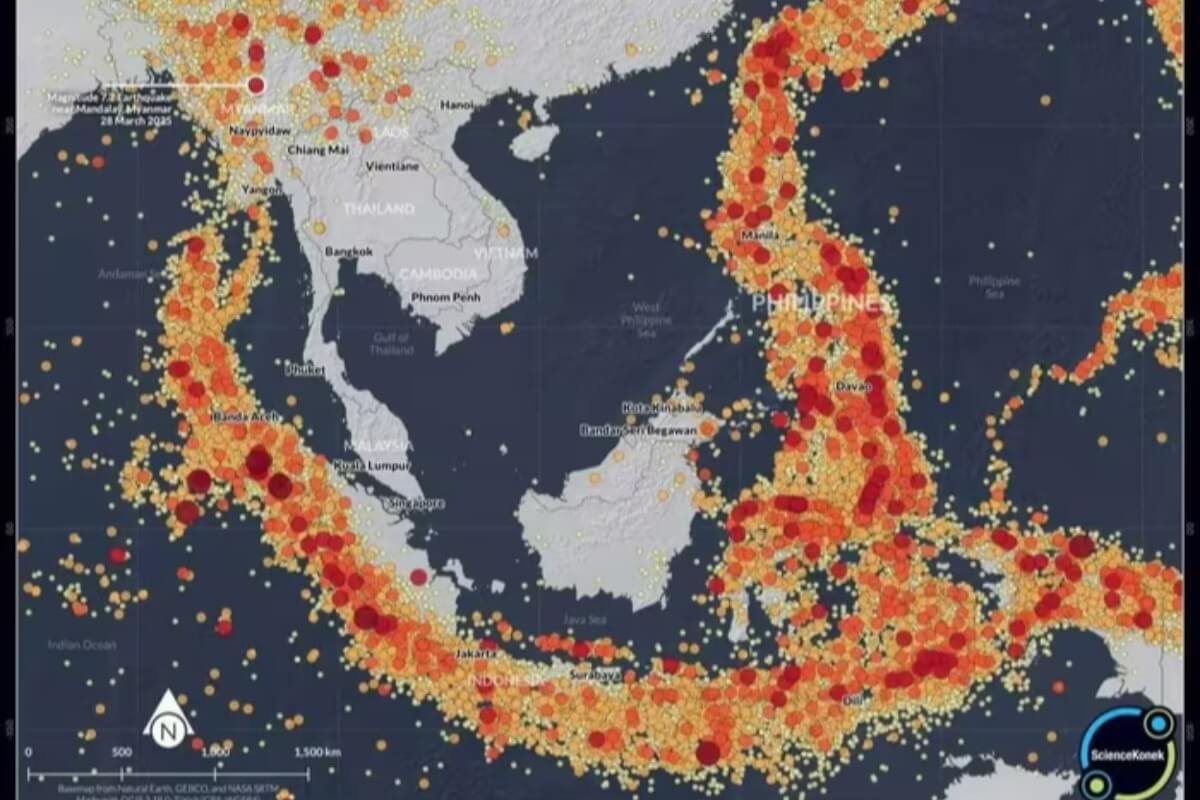 ベトナムの地震リスク、断層と地震の可能性