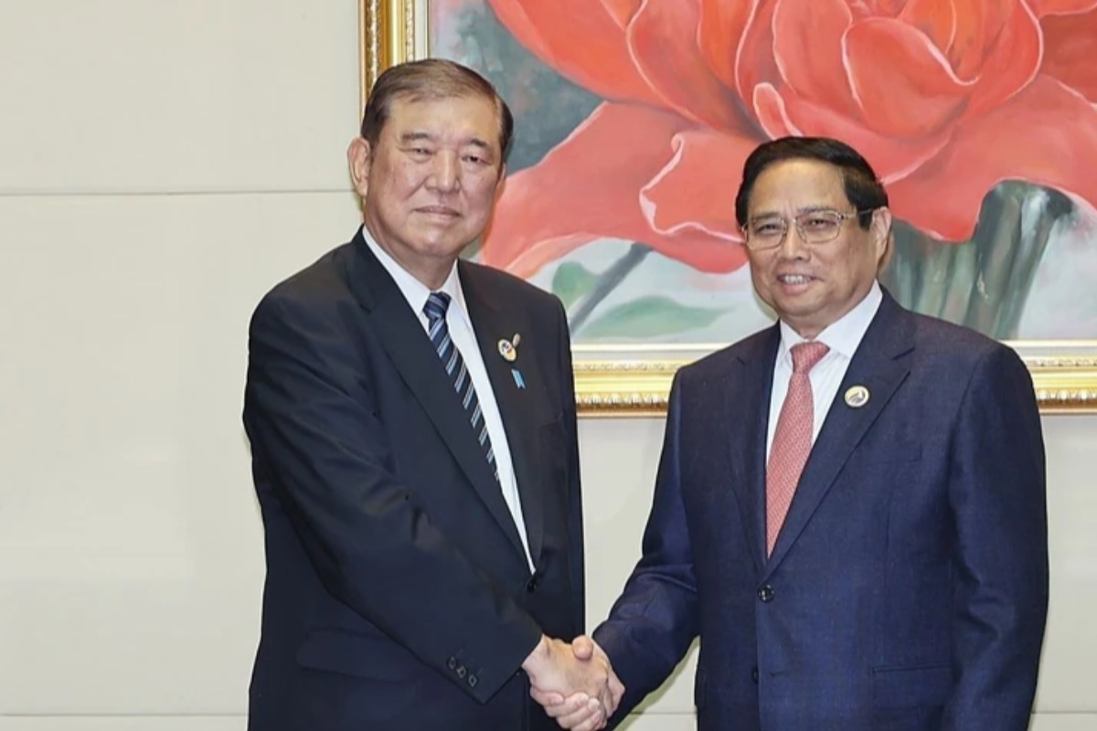 石破茂首相、ベトナムを公式訪問