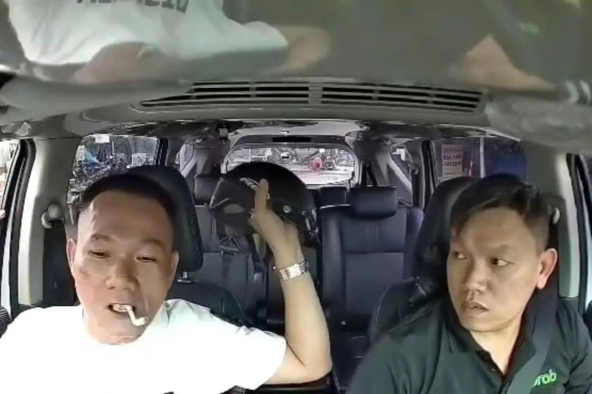 喫煙注意に逆上の乗客が暴行、ダナンでGrab運転手が被害に