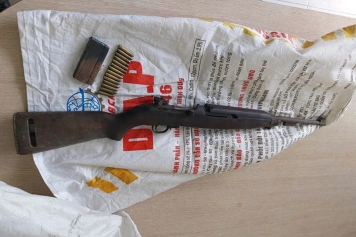 テト前に軍用銃などを発見、自主的に提出する住民相次ぐ