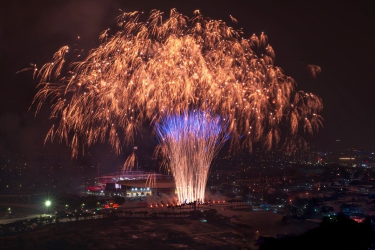 旧正月を祝う大規模花火大会、ハノイが34か所で同時開催へ