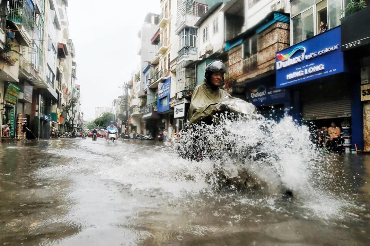 ハノイ都市部の浸水対策、ホアンキエム含む2箇所に地下貯水槽