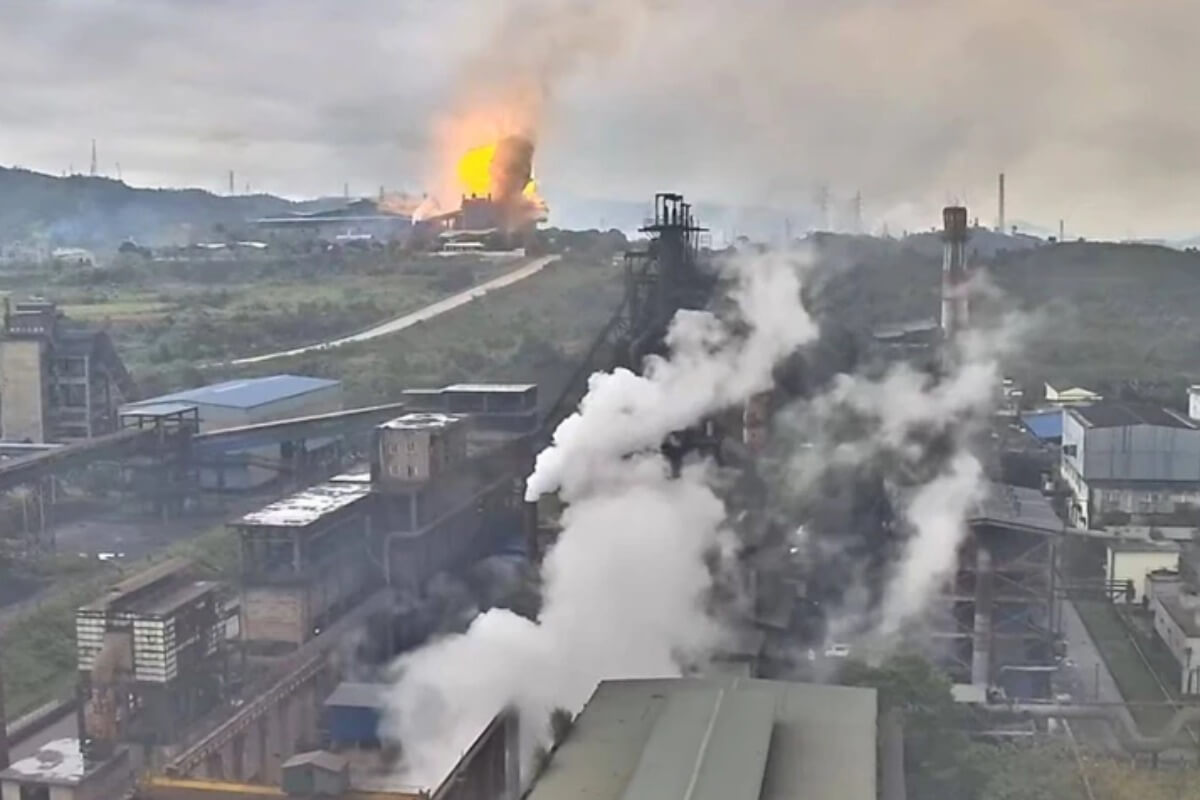 黄リン製造工場で爆発事故、35歳従業員が死亡