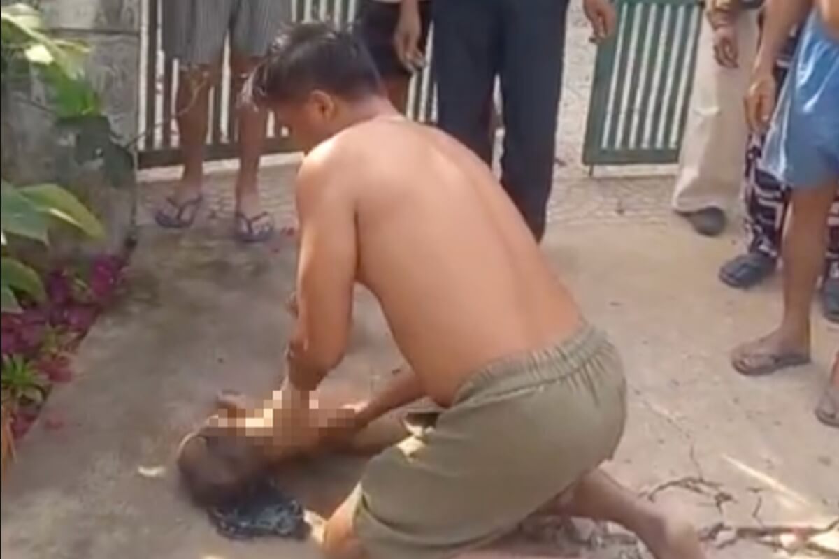 1歳児が養豚の排水槽で溺水、心肺蘇生の男性を表彰