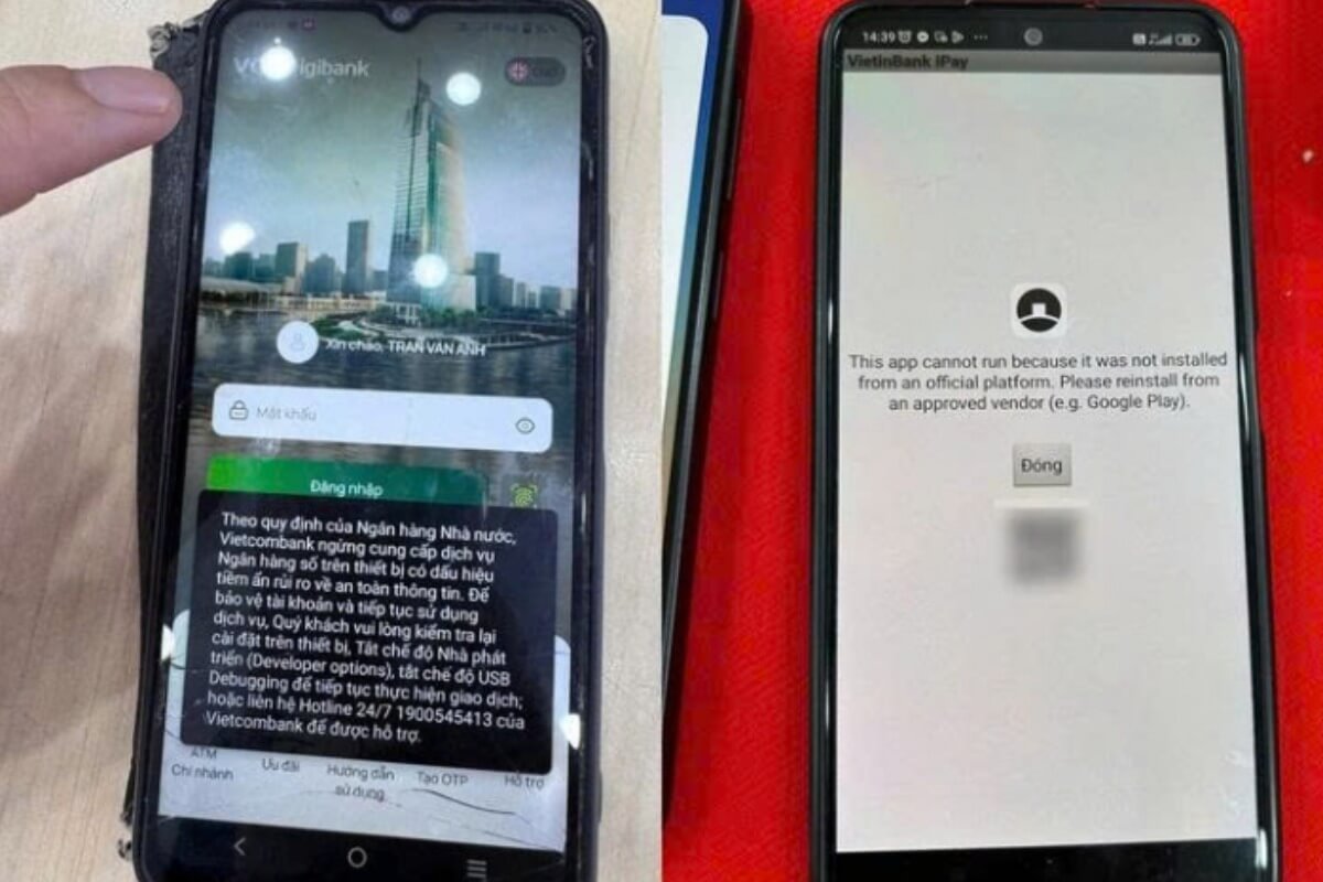 ソフトウェア改変スマホの使用者、銀行アプリの強制停止相次ぐ