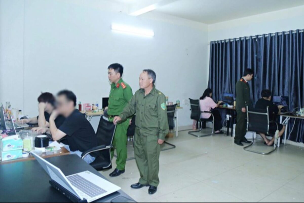外国人の大規模サイバー詐欺拠点、ベトナム北部で摘発