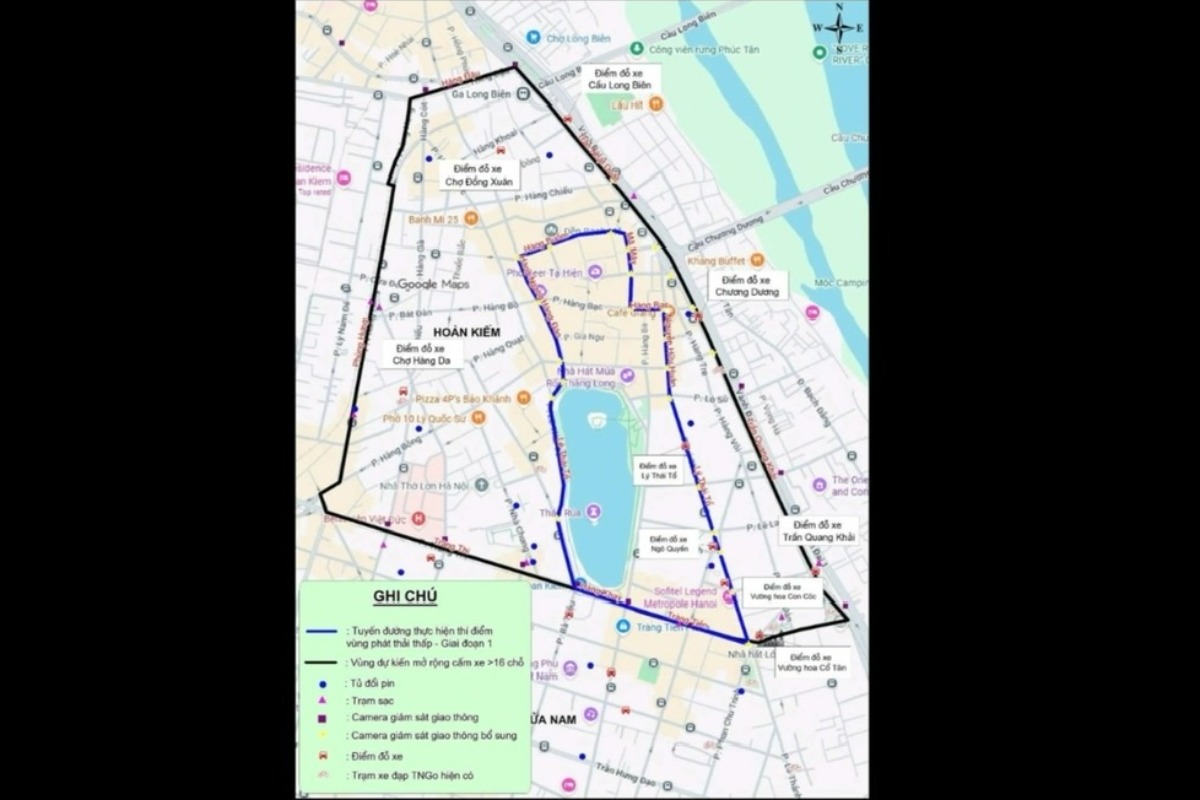 ハノイ中心部でバイク規制へ、週末はガソリン車通行禁止