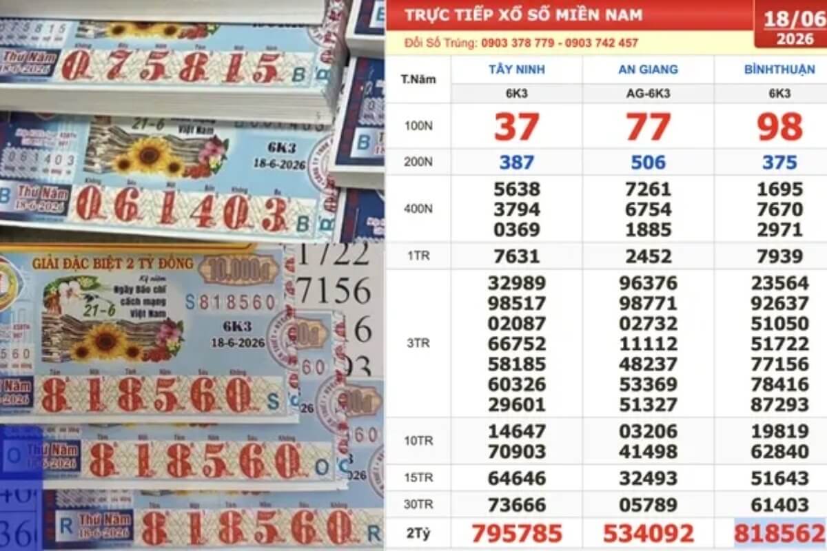 48億ドン当選が分散、160枚の宝くじが一斉的中