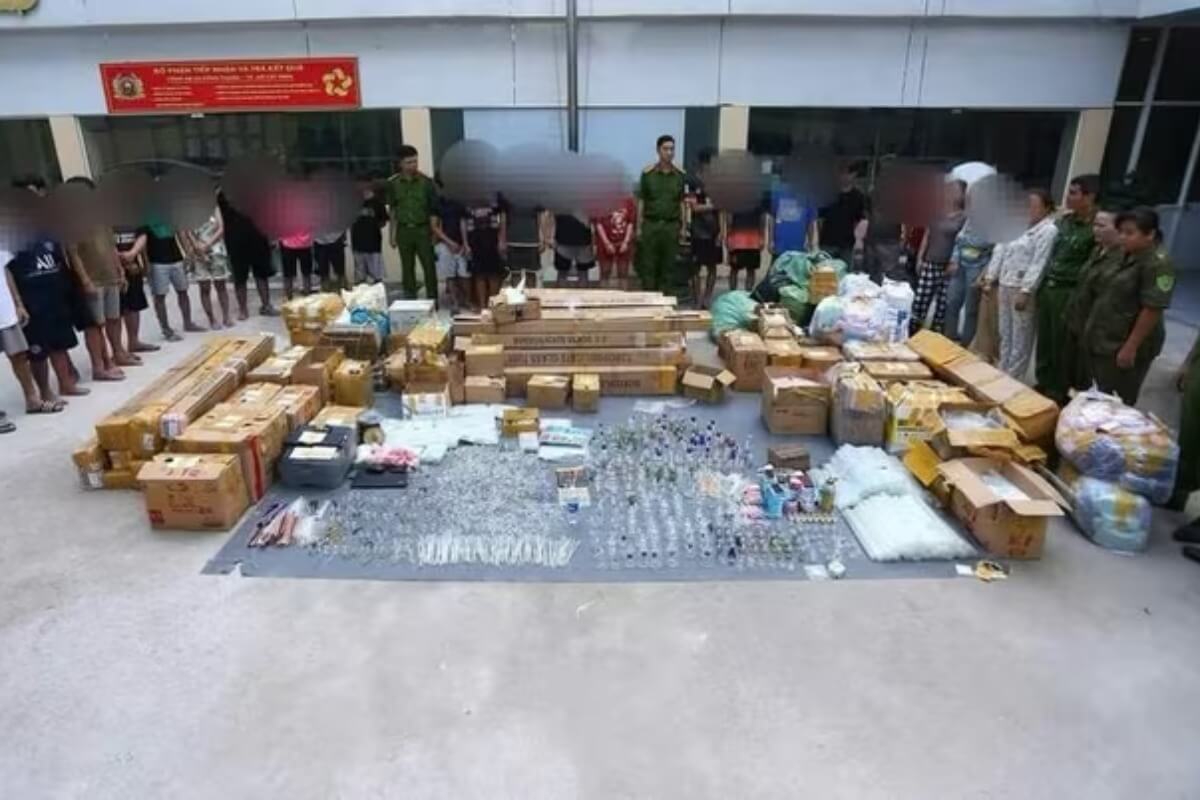 ホーチミンで麻薬摘発30人逮捕、押収物は1トン超