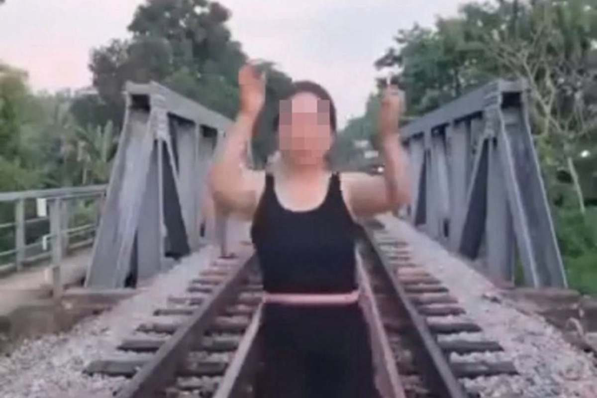 再生数狙いが一線越え、鉄道線路で配信した女性に行政処分