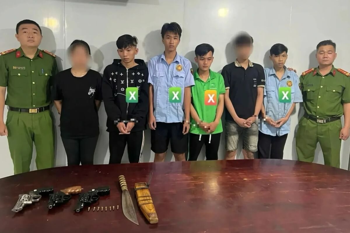 SNSトラブルが銃撃事件に発展、ホーチミン市で若者11人が乱闘し4人拘束