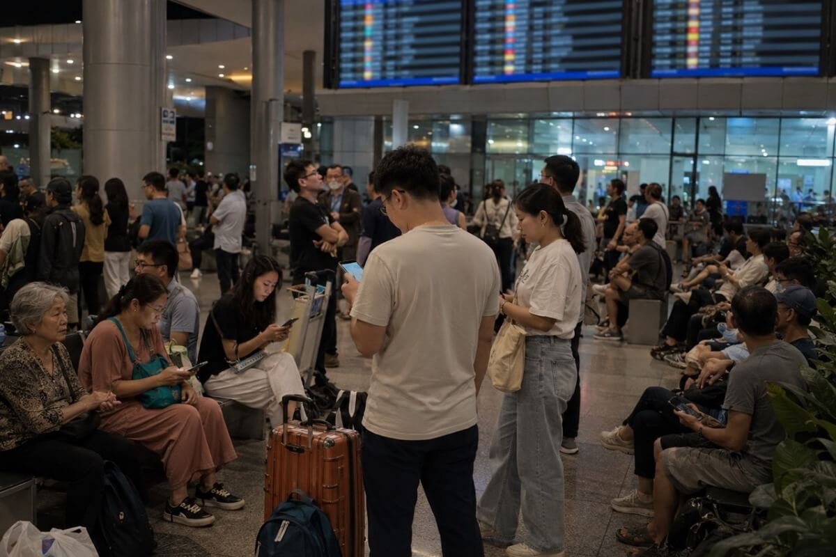 タンソンニャット空港に初のドローン侵入、60便影響で約1万2000人に混乱