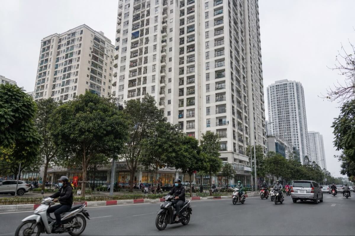 ハノイで30億ドン未満のマンション復活、価格調整でも買い手は慎重