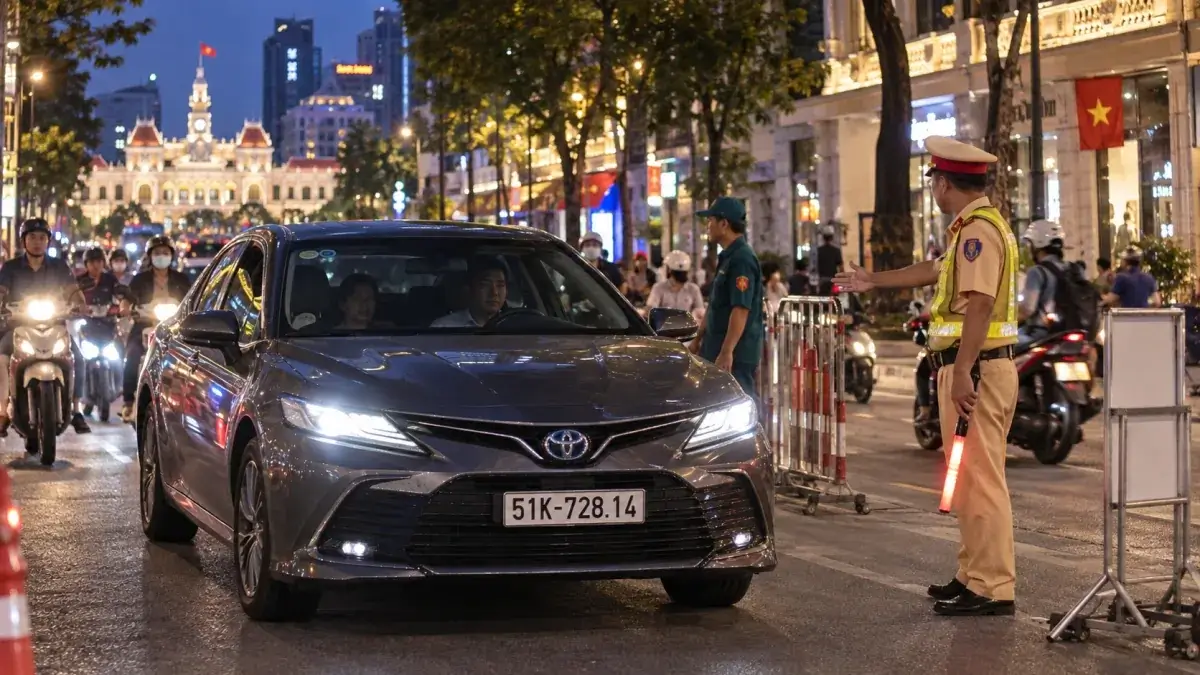トヨタ、ホーチミン市の低排出区域でHEV優先通行を提案