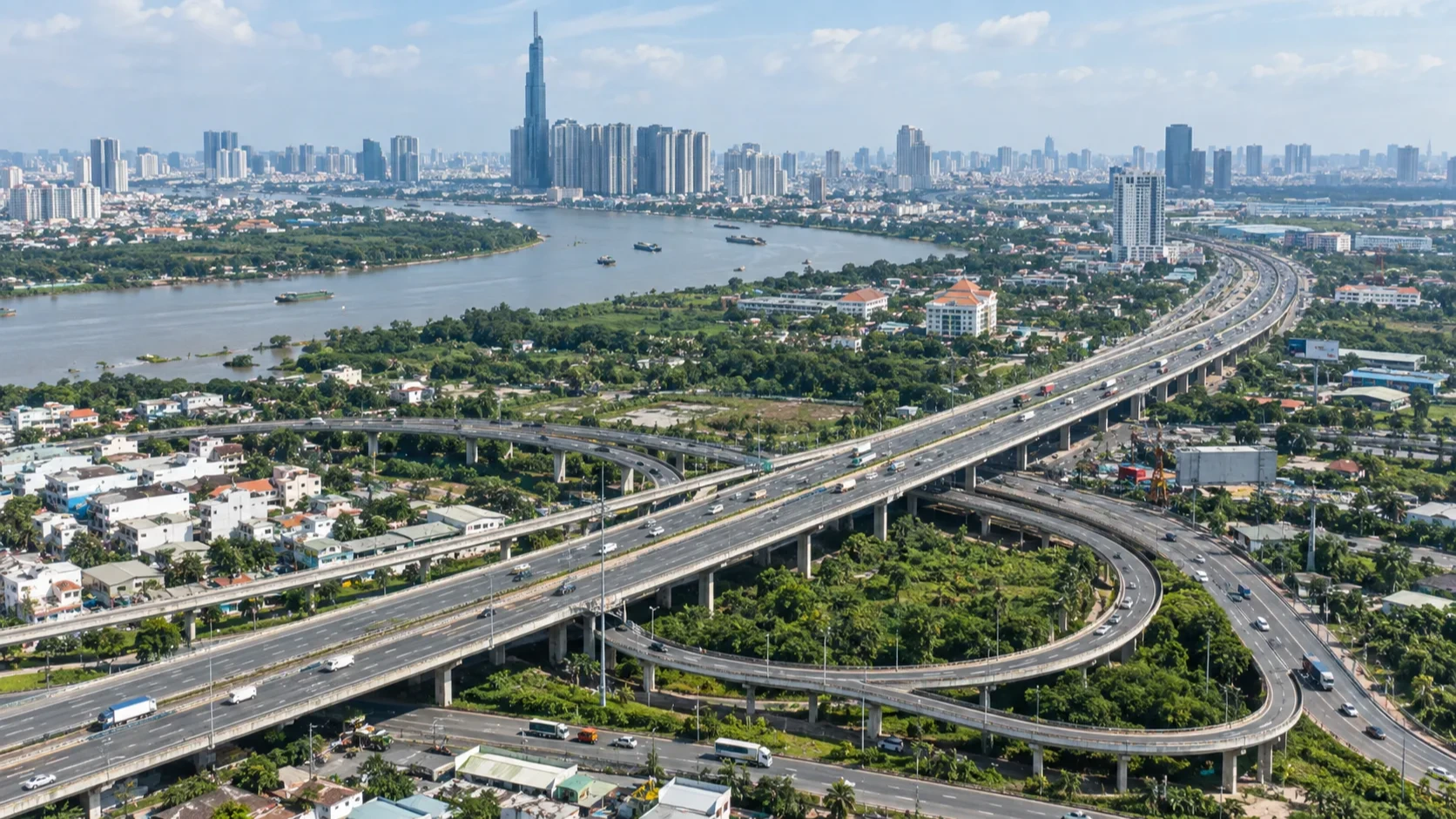 ホーチミン市、環状道路4.5・5号線の追加を提案 総延長632〜679km