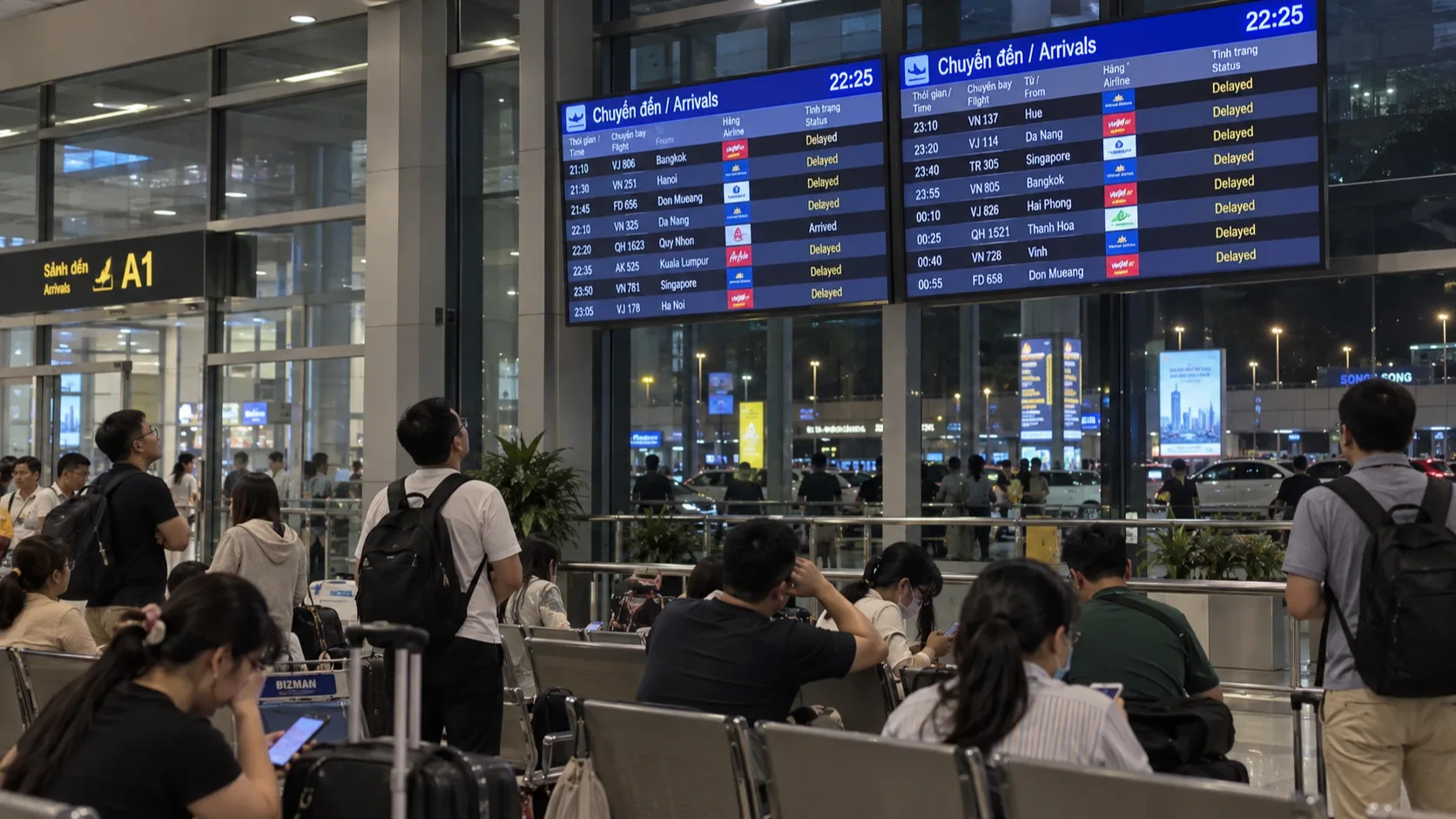 タンソンニャット空港の飛行禁止区域でドローン227機、13日間で検知