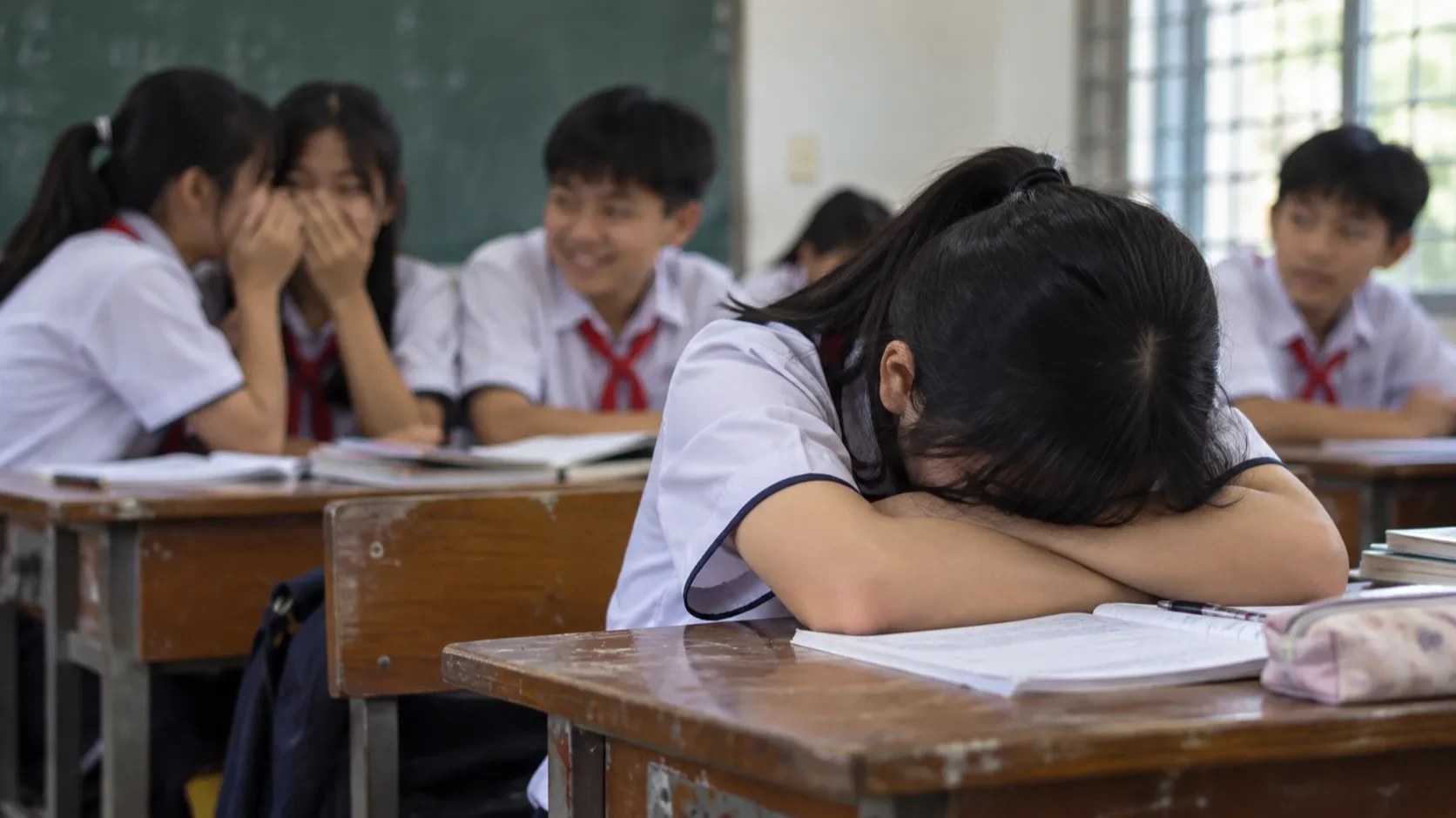 ベトナム中学生の19.9%が月数回いじめ、OECD平均上回る