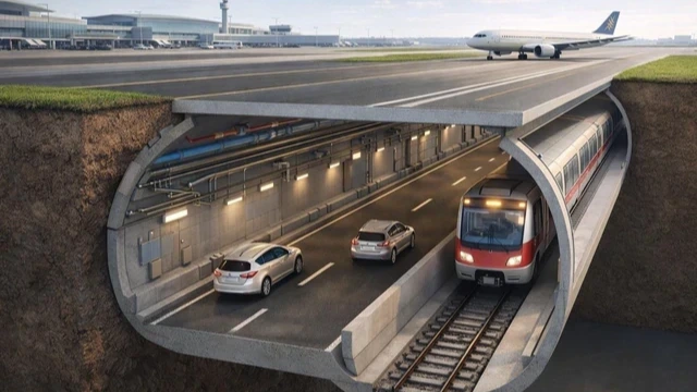 ダナン空港地下トンネル計画を再検討、約590億円規模で高架道路案