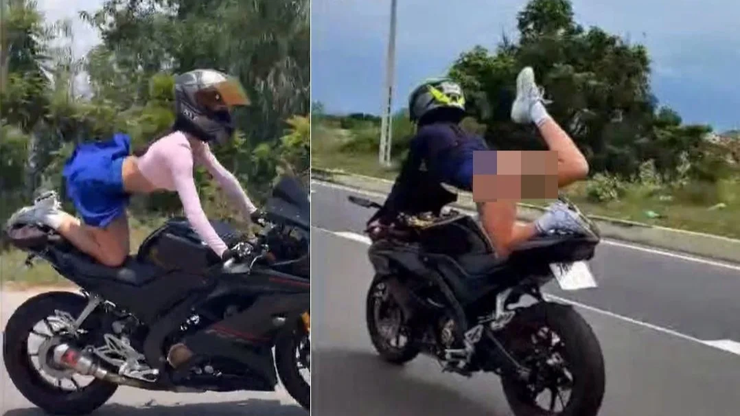 ロシア人女性をベトナムから永久追放、大型バイクで危険走行