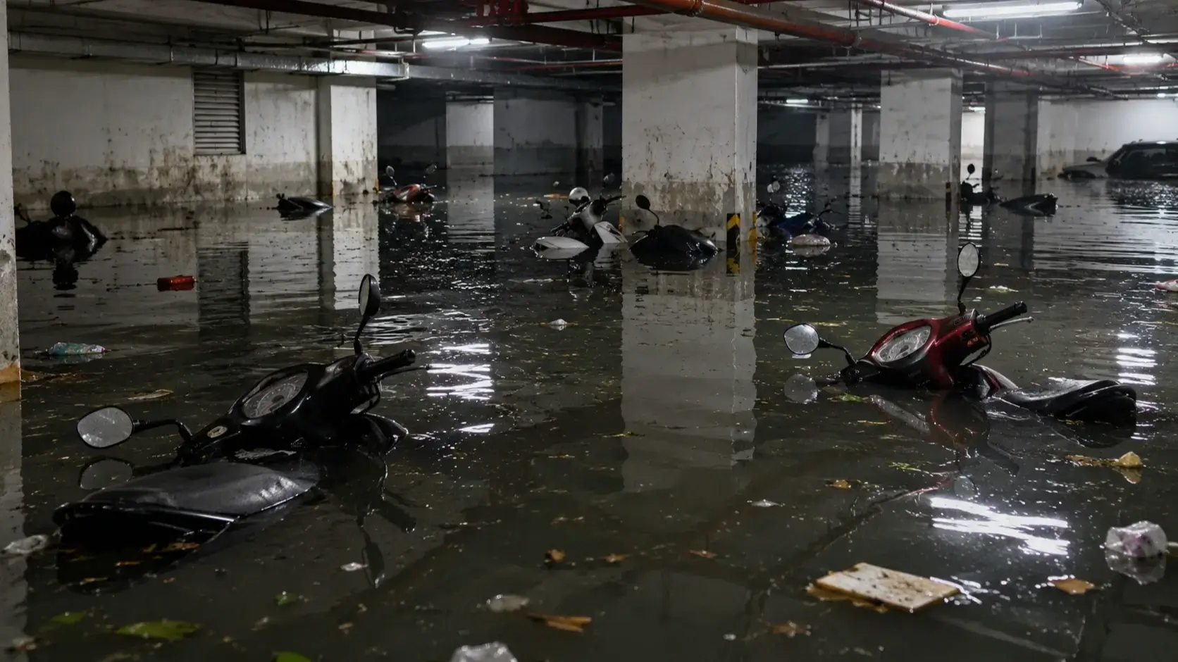 ホーチミン市の高級住宅街で地下が1.5m浸水、深刻化する都市の水害対策
