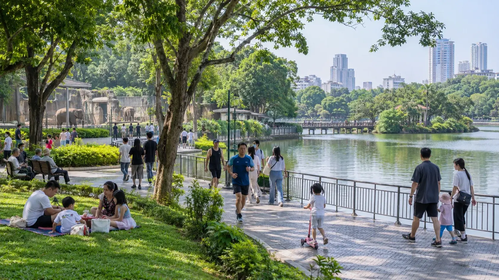 ハノイのトゥーレ公園、敷地の7割を一般開放へ、柵撤去や水中展示施設を提案