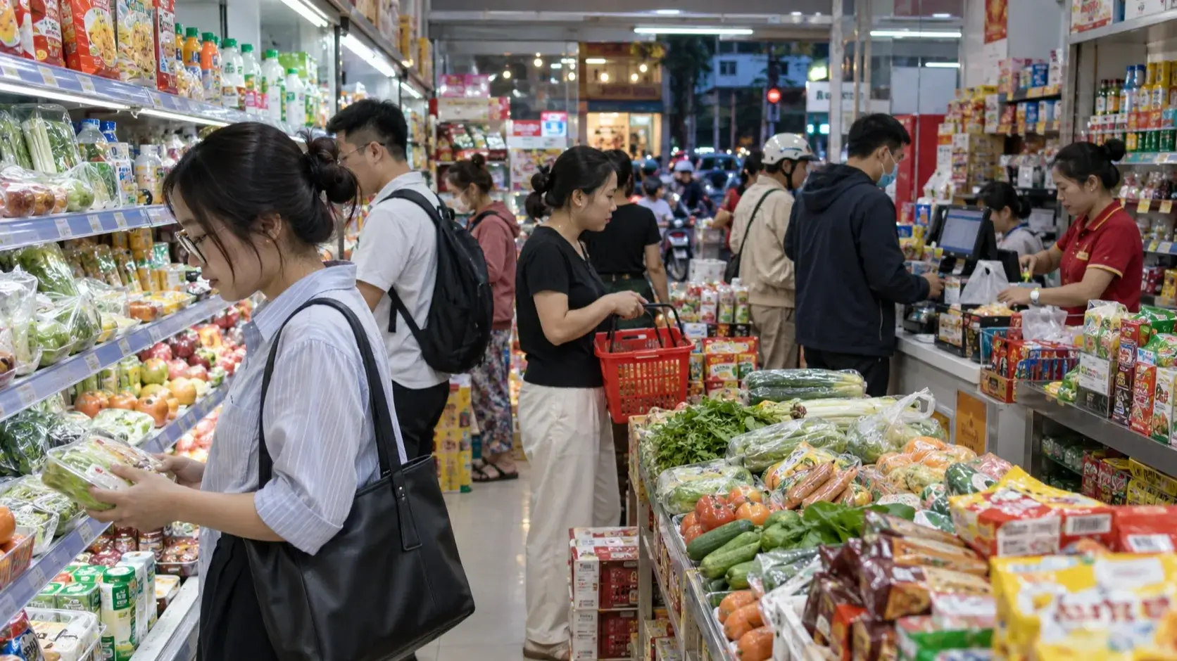 ベトナムのミニスーパー、2030年に3万店超へ、現在の3倍に拡大予測