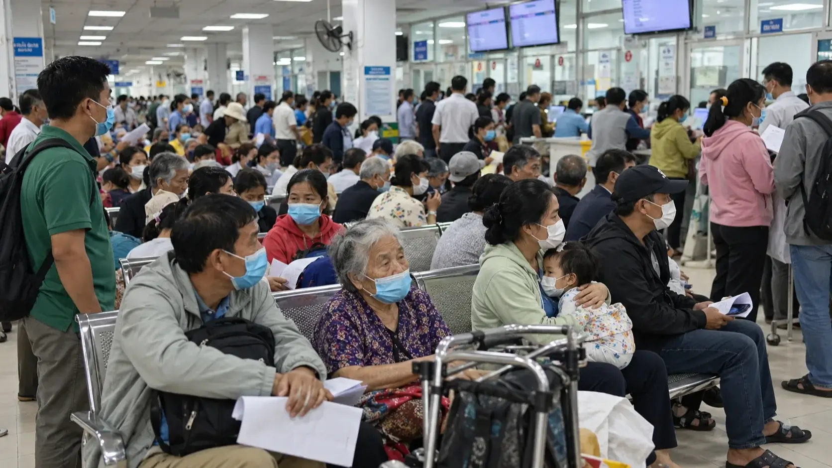 ホーチミン市で急性呼吸器感染症が急増、1週間で3万4664人・前4週平均比64％増