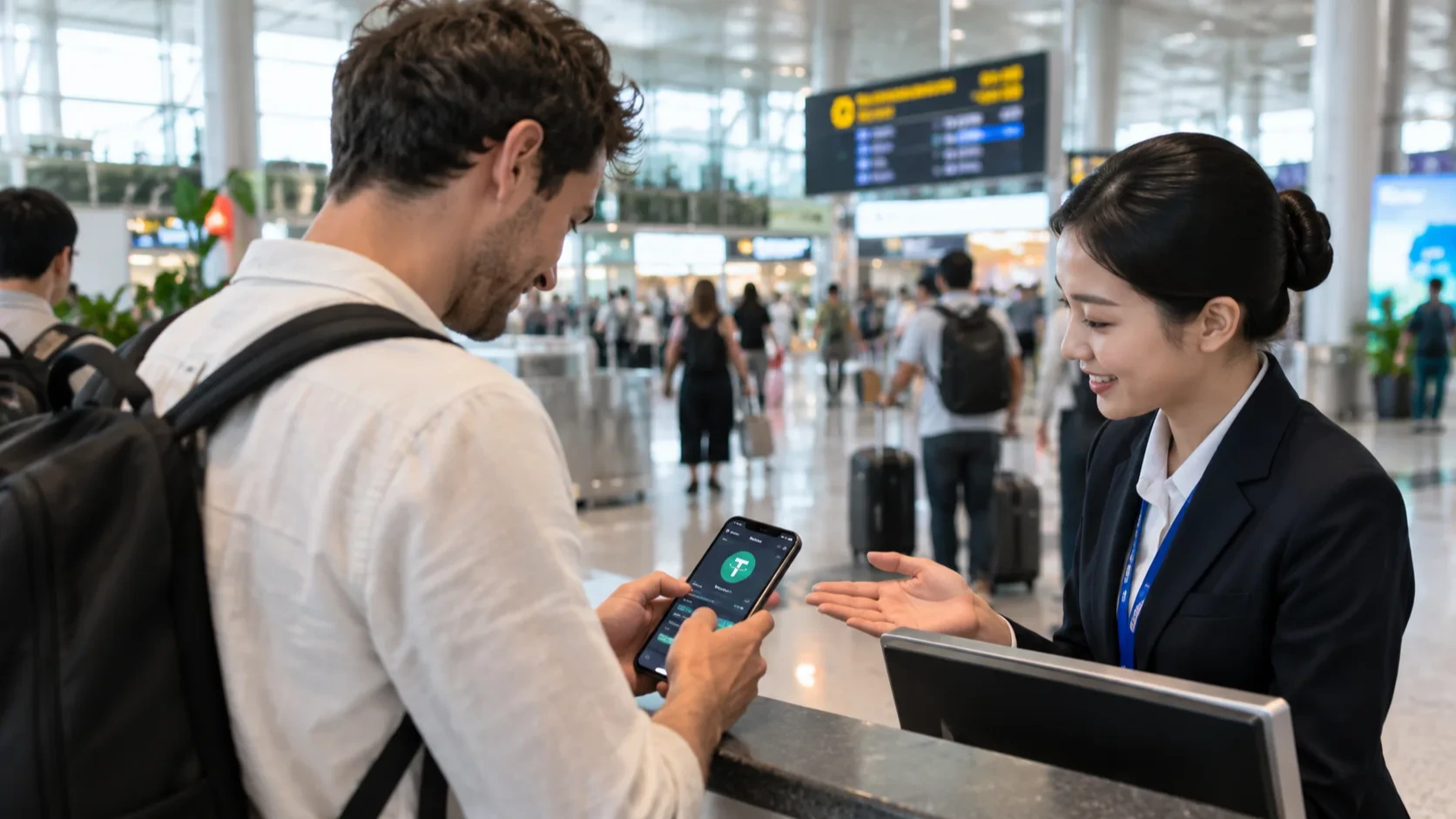 ダナン市、USDTのドン交換を10エリアに拡大、空港やゴルフ場でも利用可能に